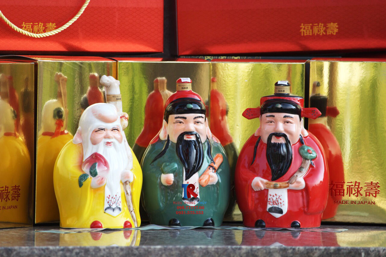 3 ông Phúc Lộc Thọ cười