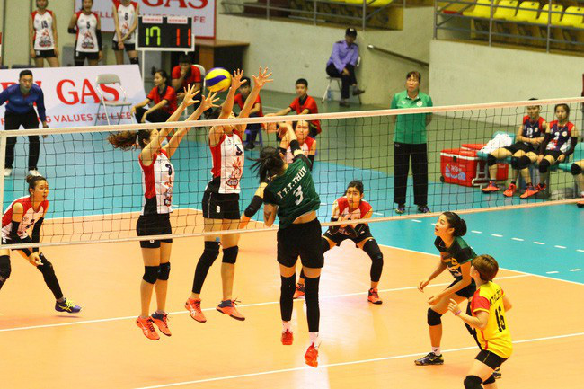 chuyền bóng cao tay