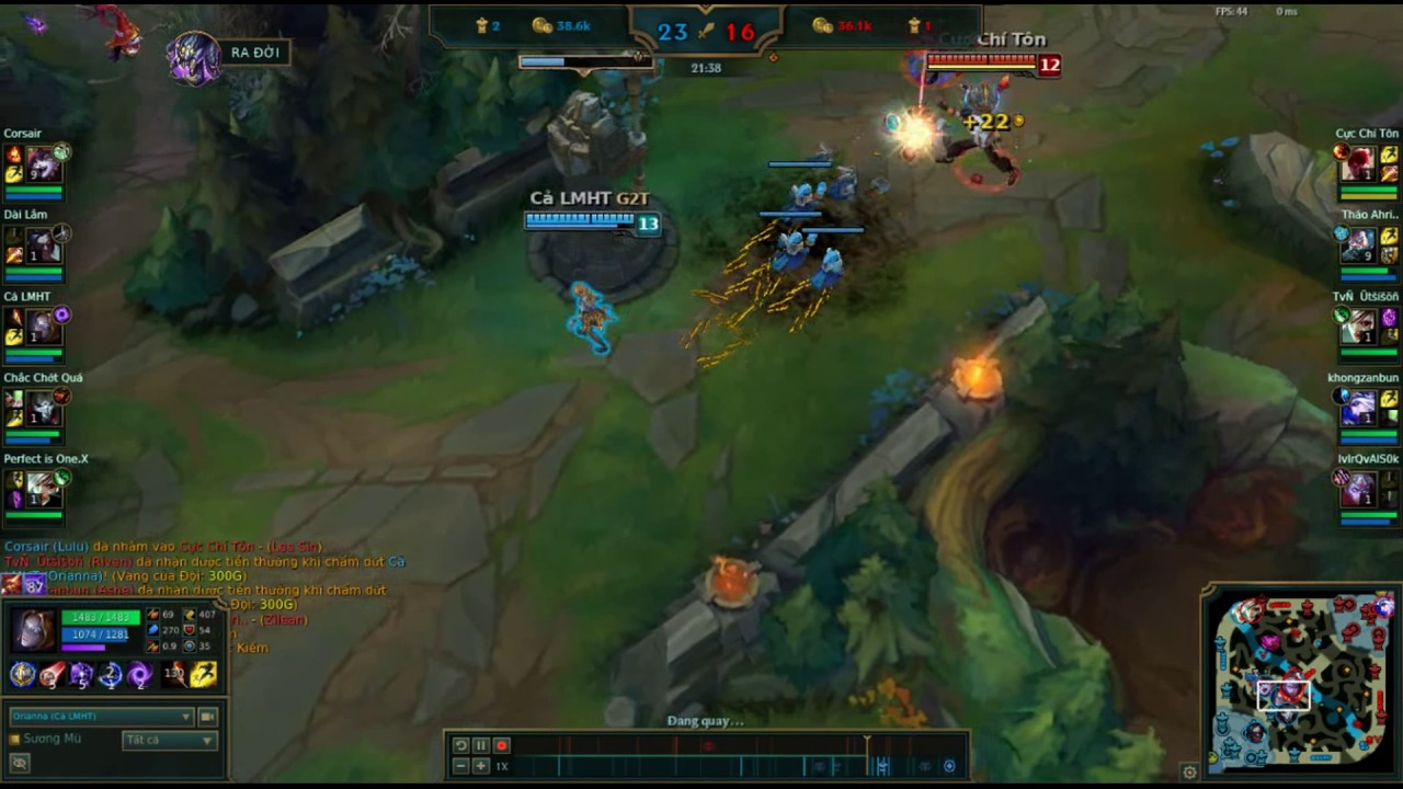 Orianna phù hợp ở vị trí pháp sư đường giữa