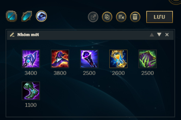 Build đồ Xerath sốc dame hoàn chỉnh