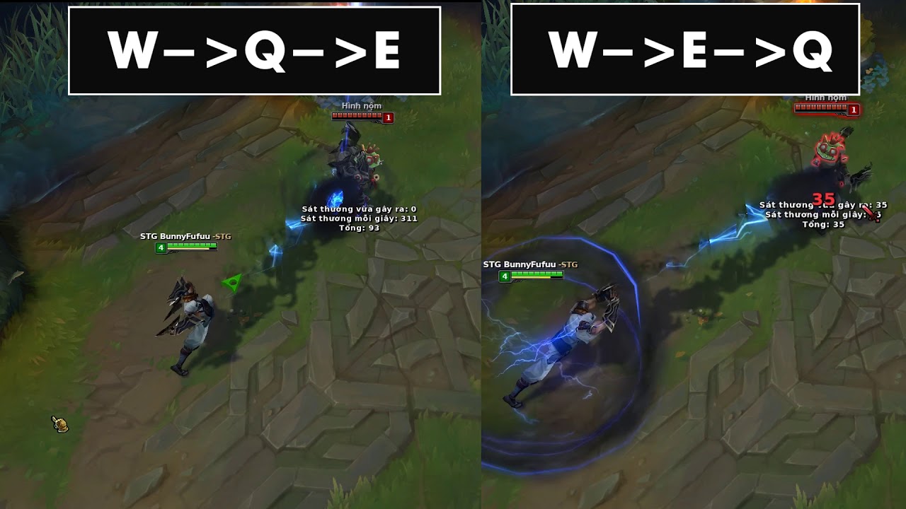 Zed sở hữu rất nhiều combo hiệu quả để hạ kẻ địch