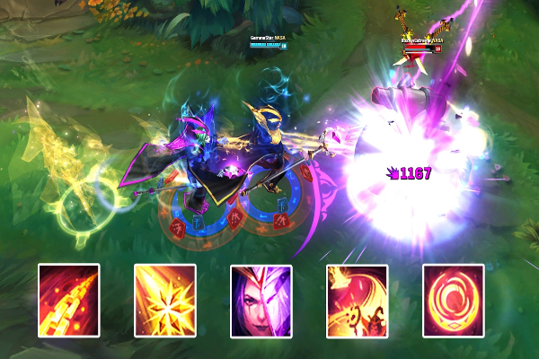 Một trong những combo Leblanc được game thủ sáng tạo ra trong khi chơi