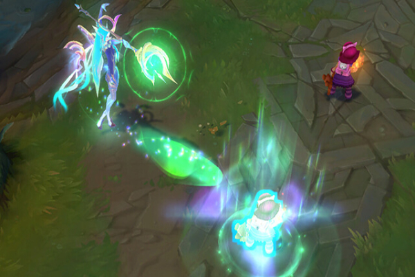 máu của tướng Soraka khi giao tranh
