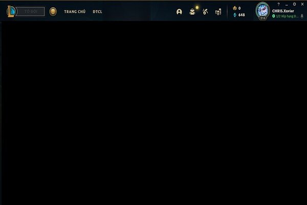 Cách sửa lỗi khi vào game màn hình bị đen trong LOL
