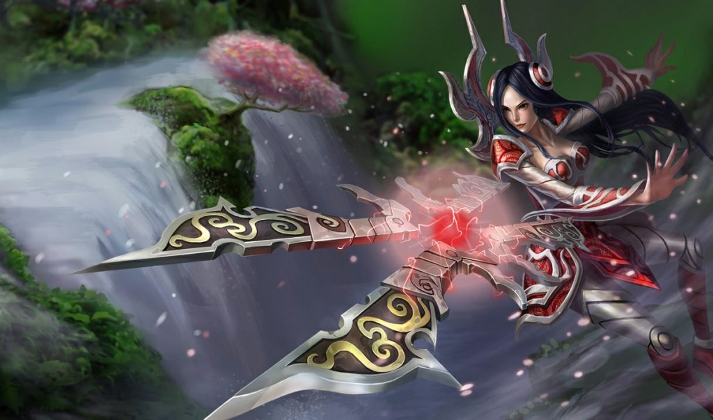 Irelia hoàn toàn bá đạo ngay từ đầu game