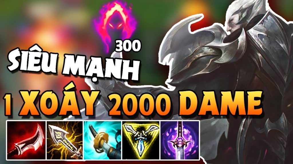 Trang bị cực mạnh cho Darius