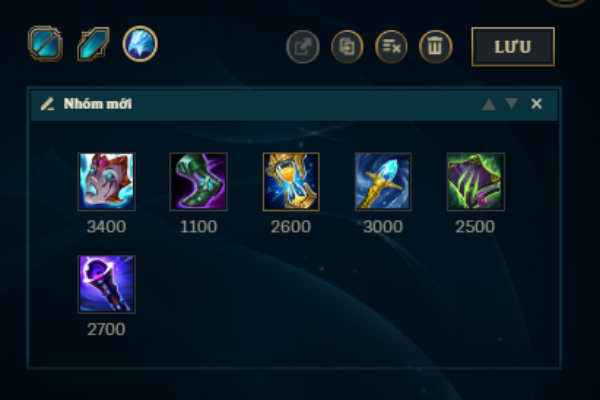 build đồ anivia