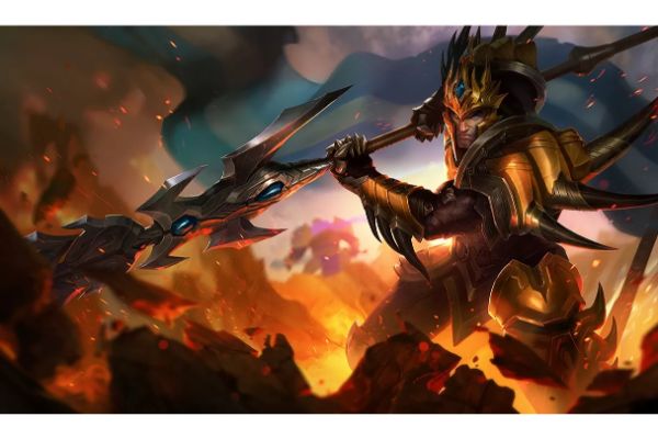 Biểu tượng của Demacia - Jarvan Max sát thương
