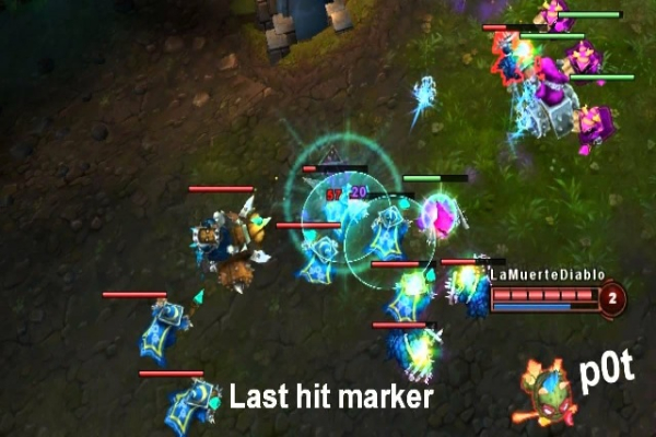 sát thương trong LMHT Last hit