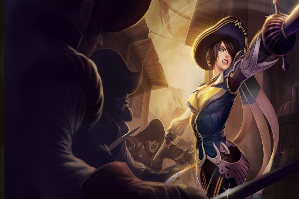 Fiora khá yếu ở giai đoạn đầu game