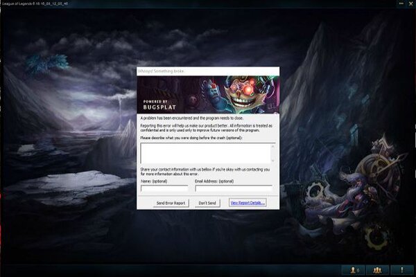 Lỗi Adobe Air cũng là một trong các lỗi của LOL