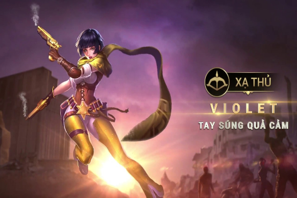 Violet - tướng đẩy lẻ mạnh nhất liên quân