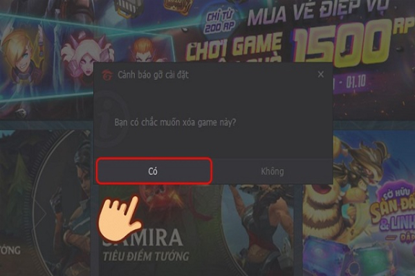 xóa lol win 10