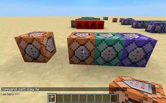 mỗi khối lệnh sẽ có những cách dùng và tác dung khác nhau