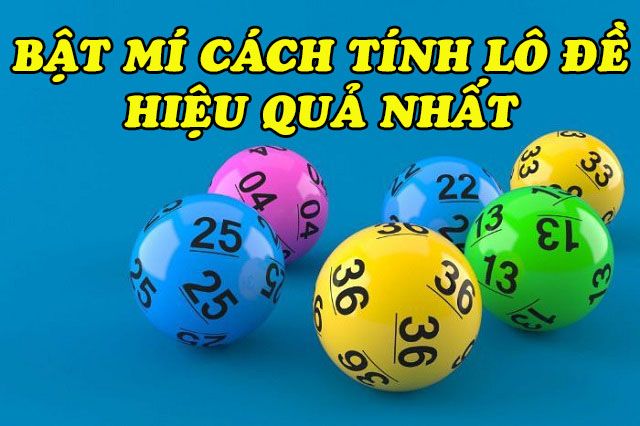 cách tính lô đề