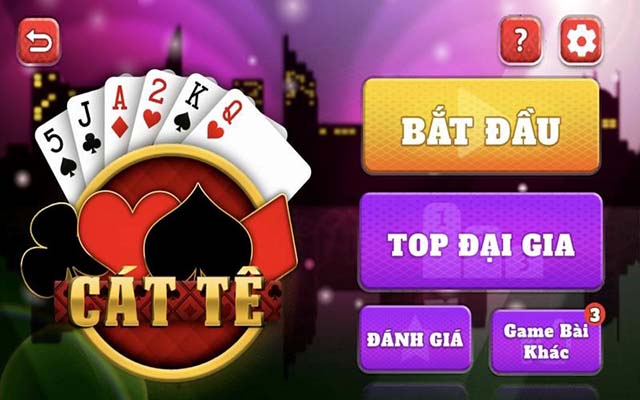 lưu ý khi đánh bài catte