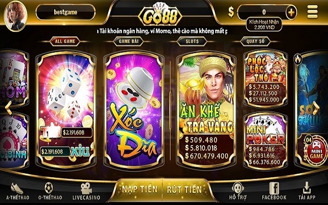 game tài xỉu tại Go88