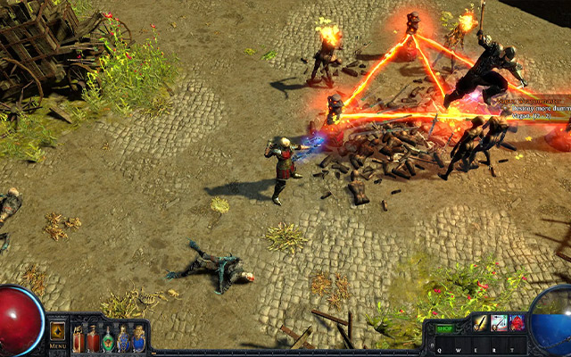 Khi chơi game Path of Exile cần có 2 kỹ năng