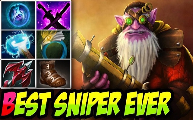 Sniper là nhân vật có tầm bắt tốt nhất trong Dota 2 Sniper là nhân vật có tầm bắt tốt nhất trong Dota 2