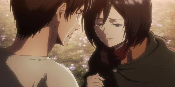 mikasa và eren