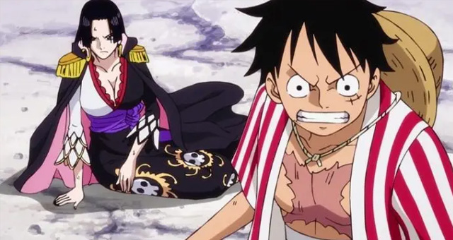 Luffy cứu Boa Hancock