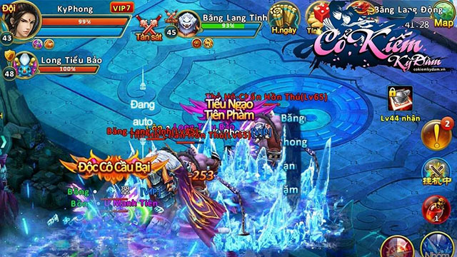 Tuyến nhân vật trong CKKĐ