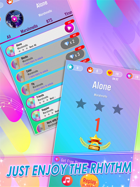 Game có kho nhạc vô cùng phong phú